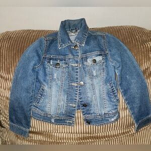 Classic CHILDREN'S PLACE  Blue Denim Jacket Size MEDIUM 7/8